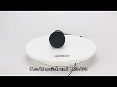 Table Mounted Sockets With 2 Type B POWER Outlet QC3.0 USB Charge 80mm Hole UL Standard