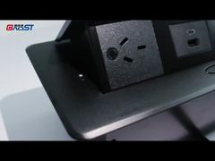 GPO Table Power Outlet SAA Certify With 2 GPO PD20W USB Charging Socket Recessed For Furniture Table