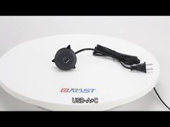 Desktop USB Charging Station With 20W Output Black Hole 45mm