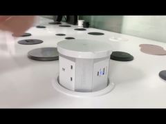 Pop up outlet kitchen countertop wireless charger