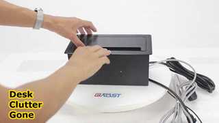 Clean Desk Power Module USB C Outlet