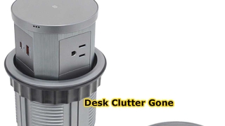 Clean Desk Power Strip  Outlet USB C