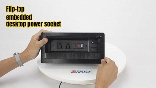 Hidden Desk Socket Power Data Hub