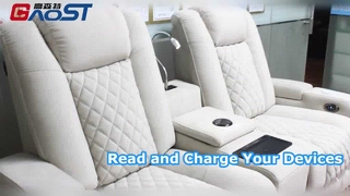 Modern Sofa Reading Lamp with USB Charger and Touch Control