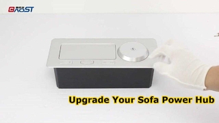 Ultimate Smart Sofa Power Hub with Bluetooth Speaker